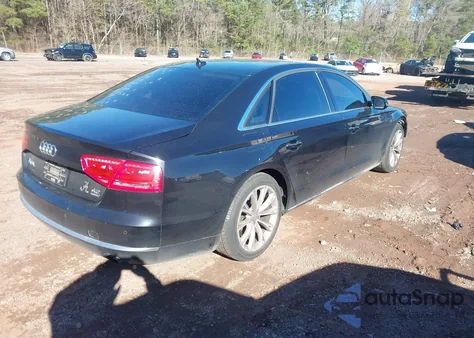 2012 Audi A8 L 4.2 из США, поврежденный, VIN WAURVAFD4CN032172